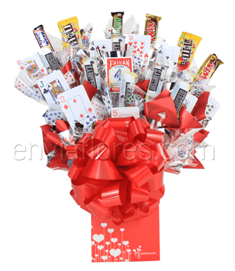 Candy Bouquet de Poker
