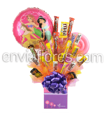Candy Bouquet Niña de Tamarindos y Chocolates