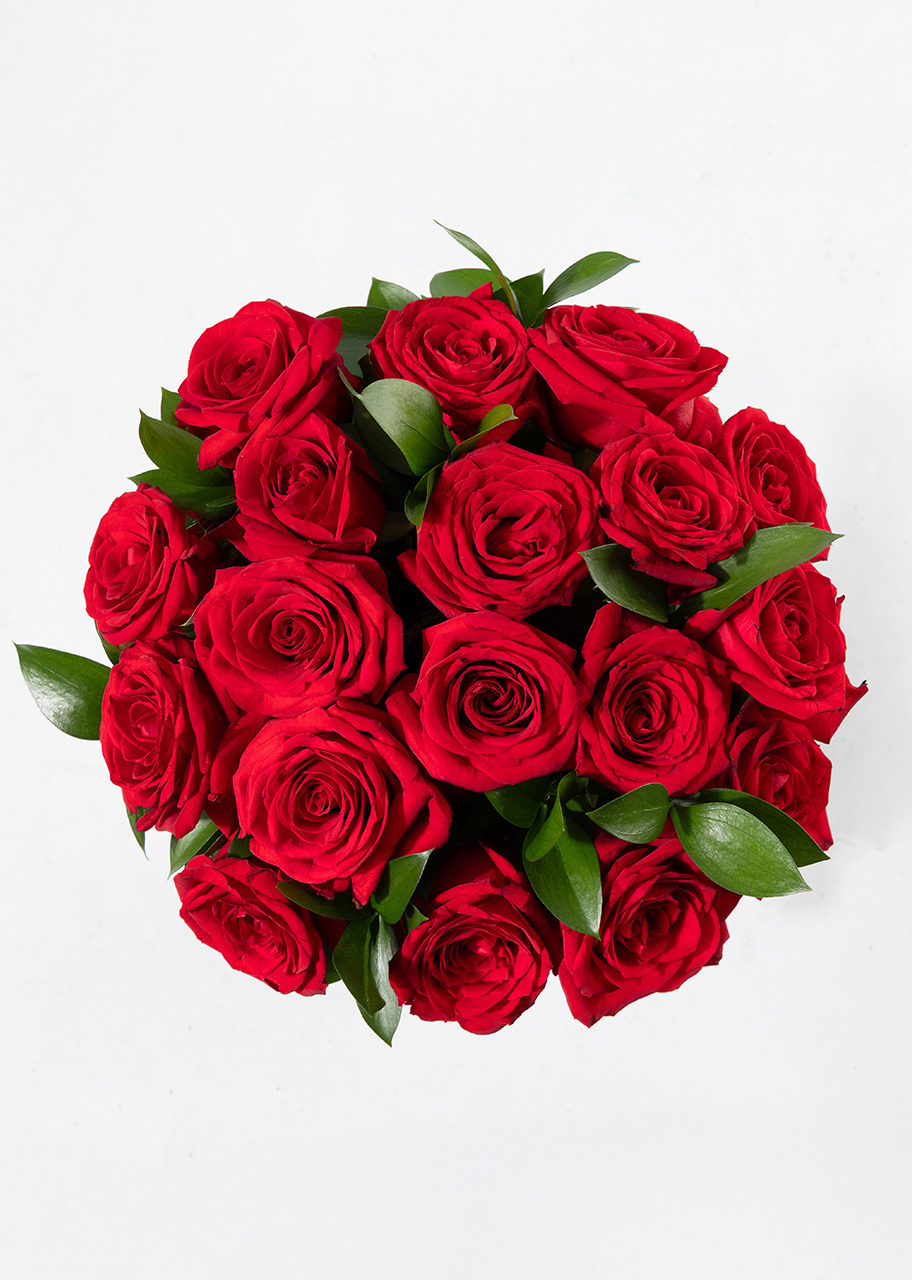 Imagen para 18 Rosas Rojas en Jarrón - 3