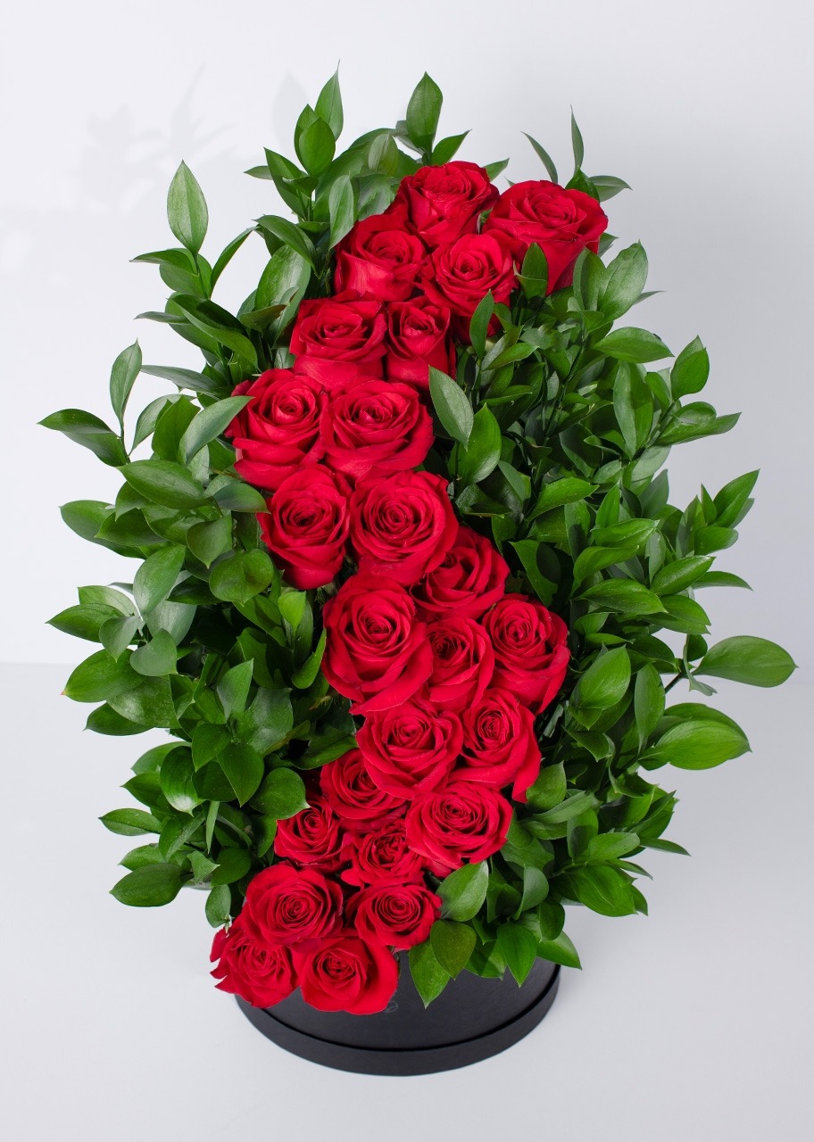 Imagen para Amor infinito con 24 rosas en Caja - 3