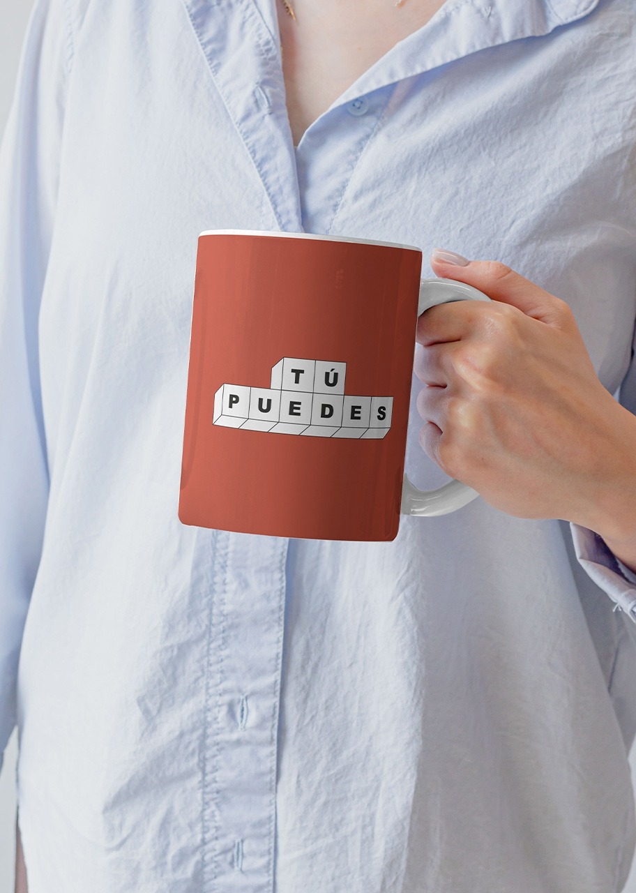 Imagen para Personaliza Taza Diseño "Sueña en grande, tu puedes" 15 oz  - 3