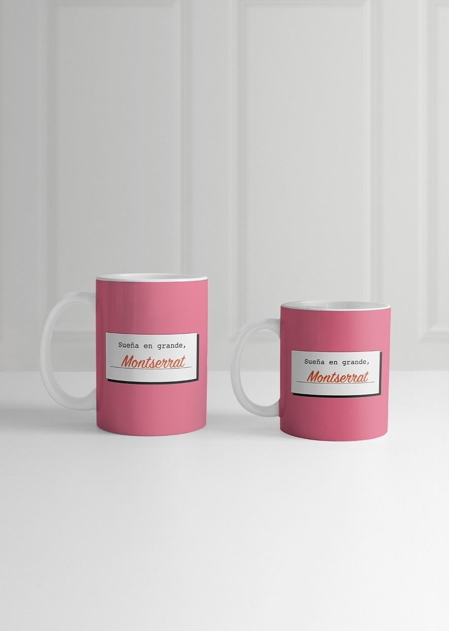 Imagen para Personaliza Taza Diseño "Sueña en grande, tu puedes"  15 oz - 2