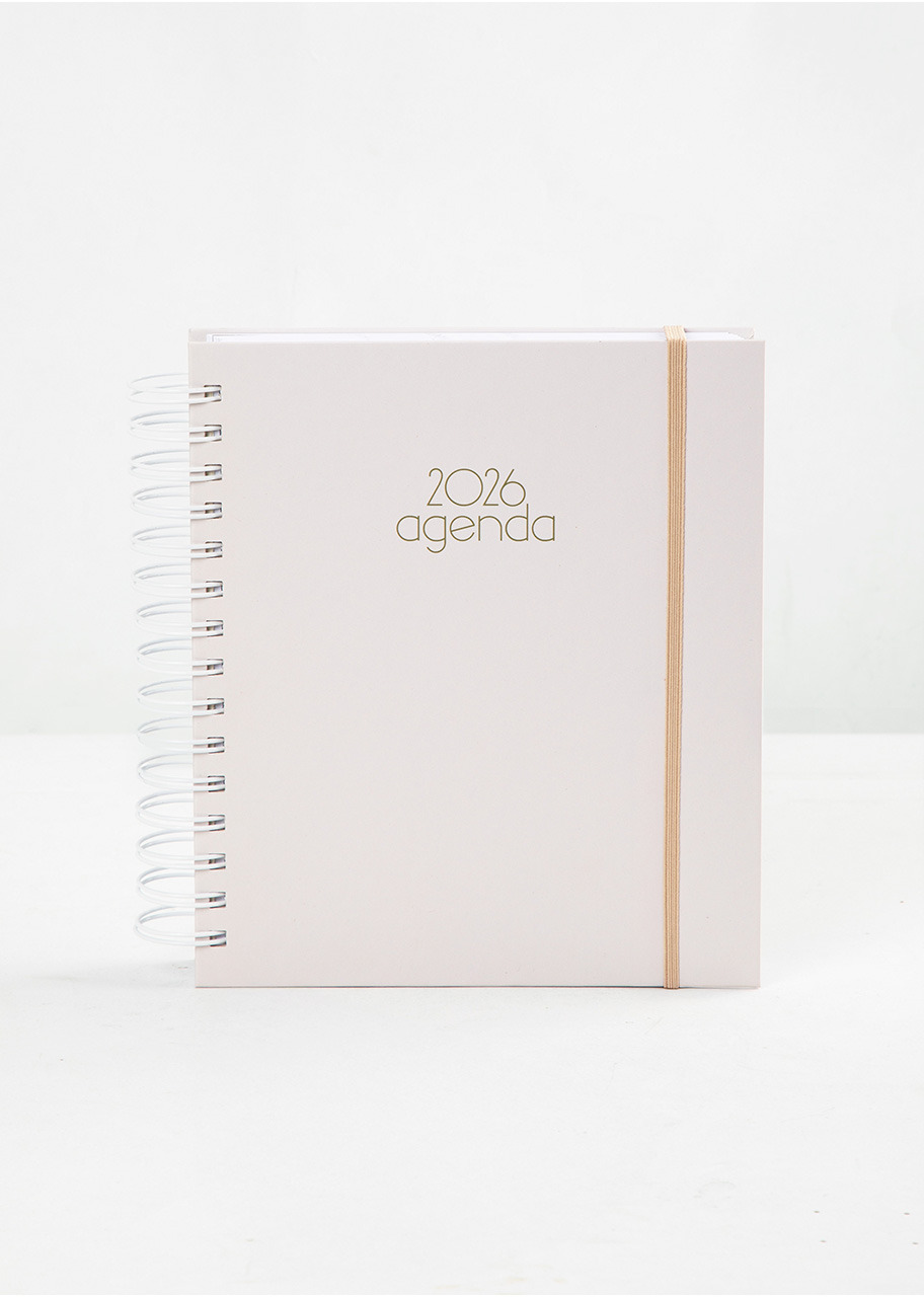 Imagen para Agenda Beige 2026 Monet - 1