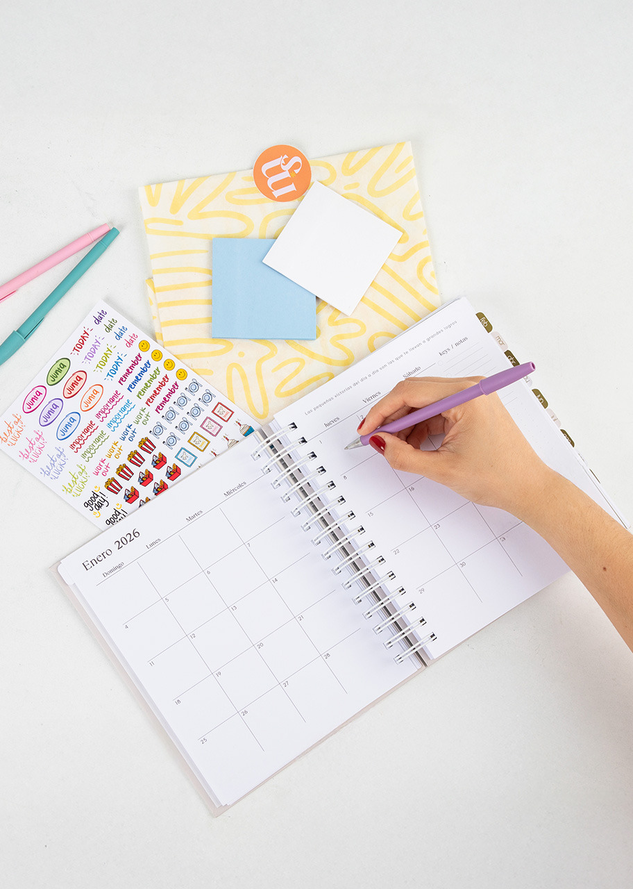 Imagen para Agenda Beige 2026 Monet - 2