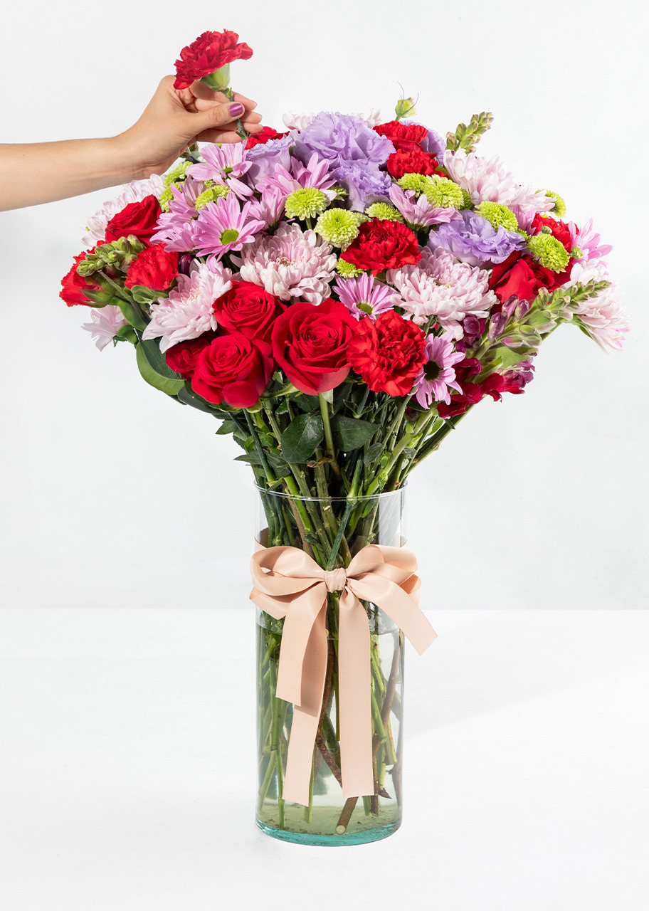 Imagen para Arreglo de Roxanas y Lisianthus Lila - 2