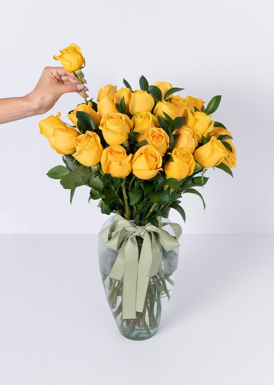 Imagen para 24 Rosas Amarillas - 2