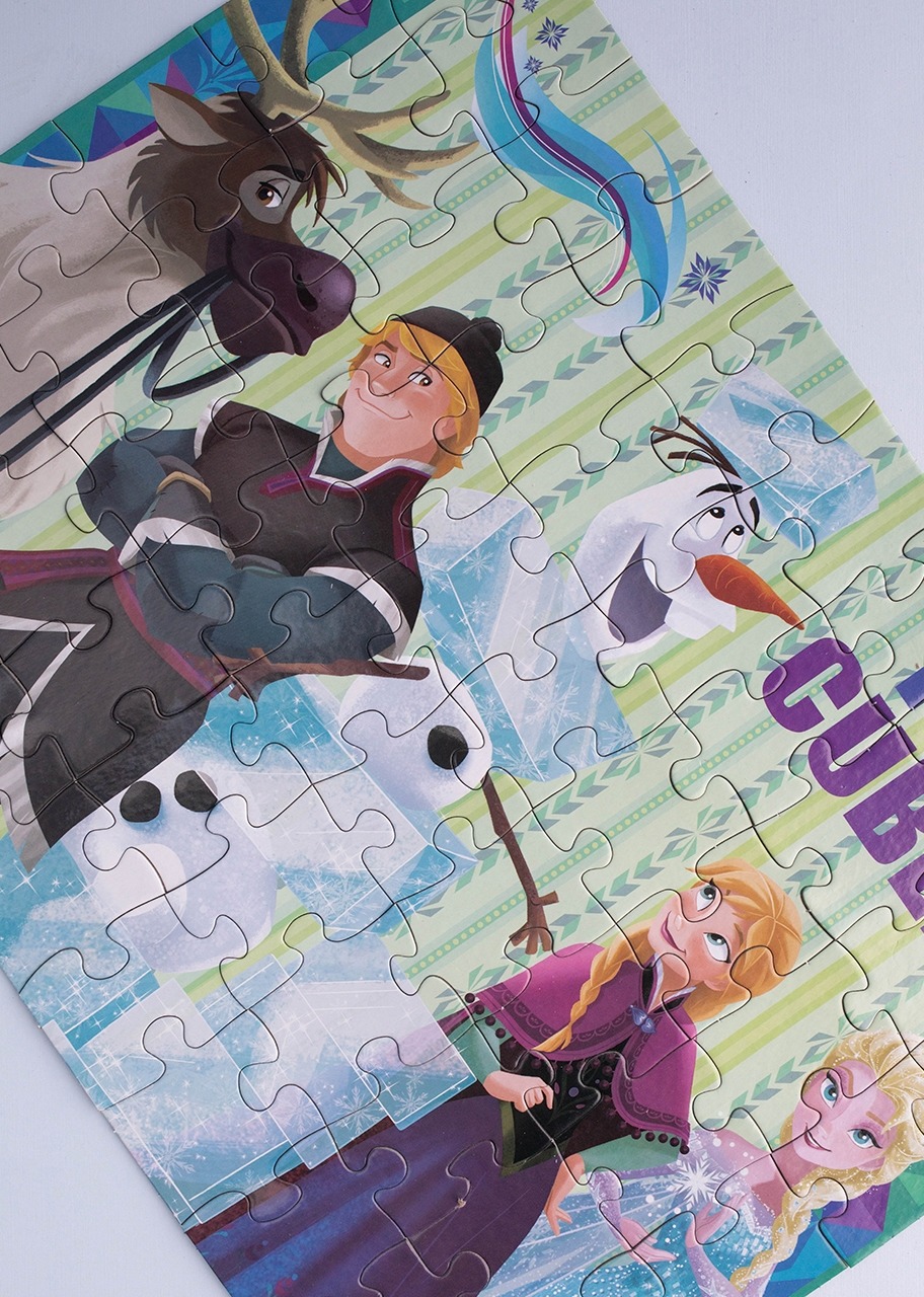 Rompecabezas 4 en 1 Frozen