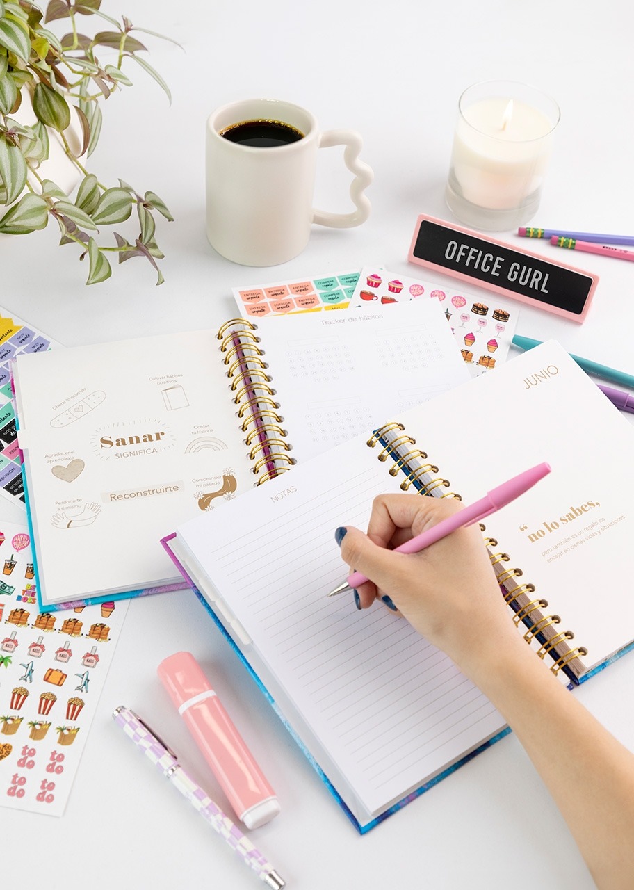 Imagen para Agenda Rosa 2025 Calaca Rosa - 2