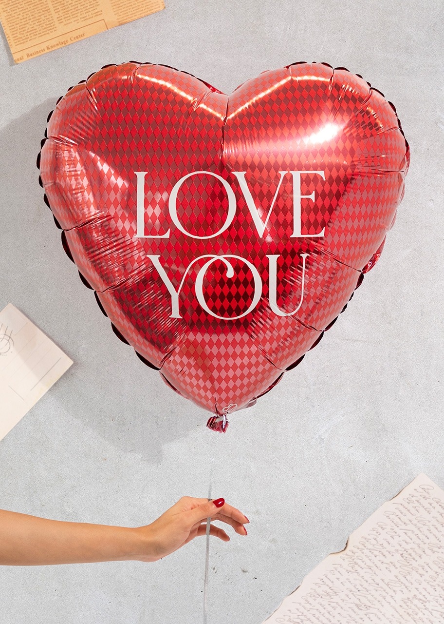 Imagen para Amor Infinito con Globo "Love You" - 3
