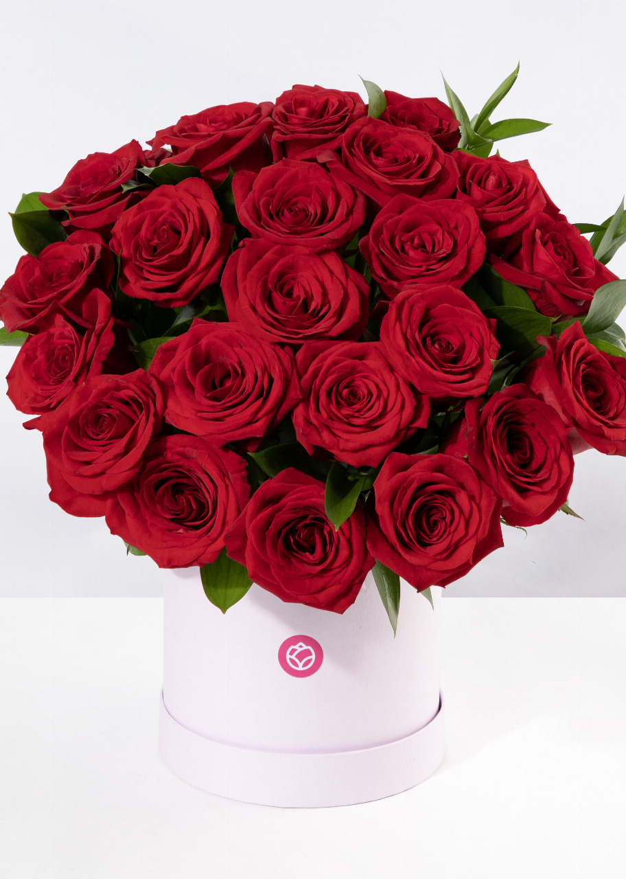Imagen para Arreglo de 24 Rosas Rojas - 1