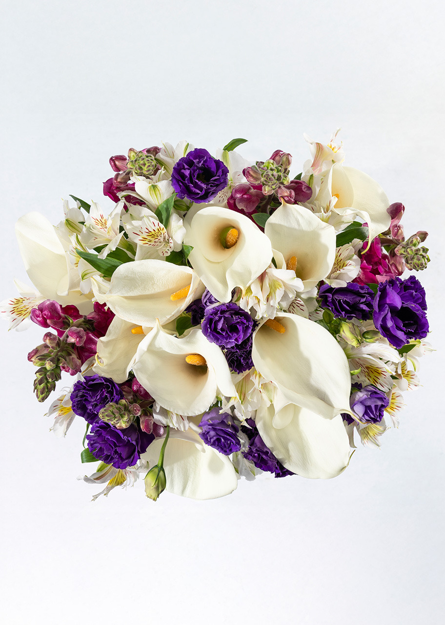 Imagen para Arreglo de Alcatraces y Lisianthus  - 3