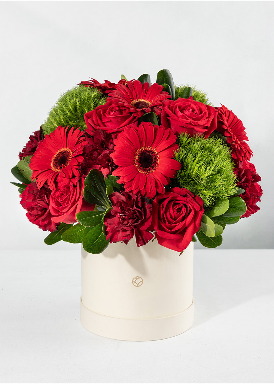 Imagen para Arreglo de Gerberas y Rosas Rojas - 1