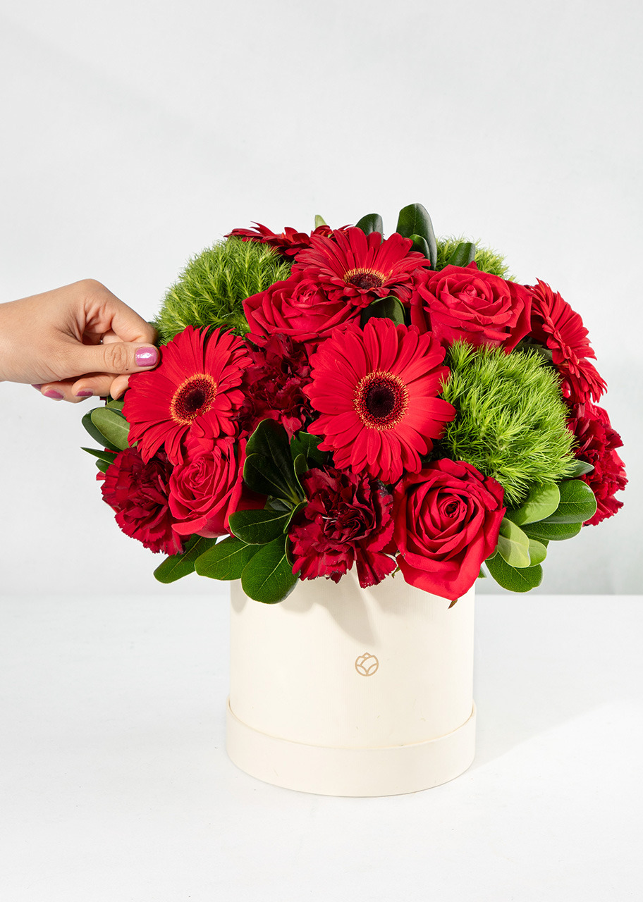 Imagen para Eclipse con Gerberas y Rosas Rojas - 2