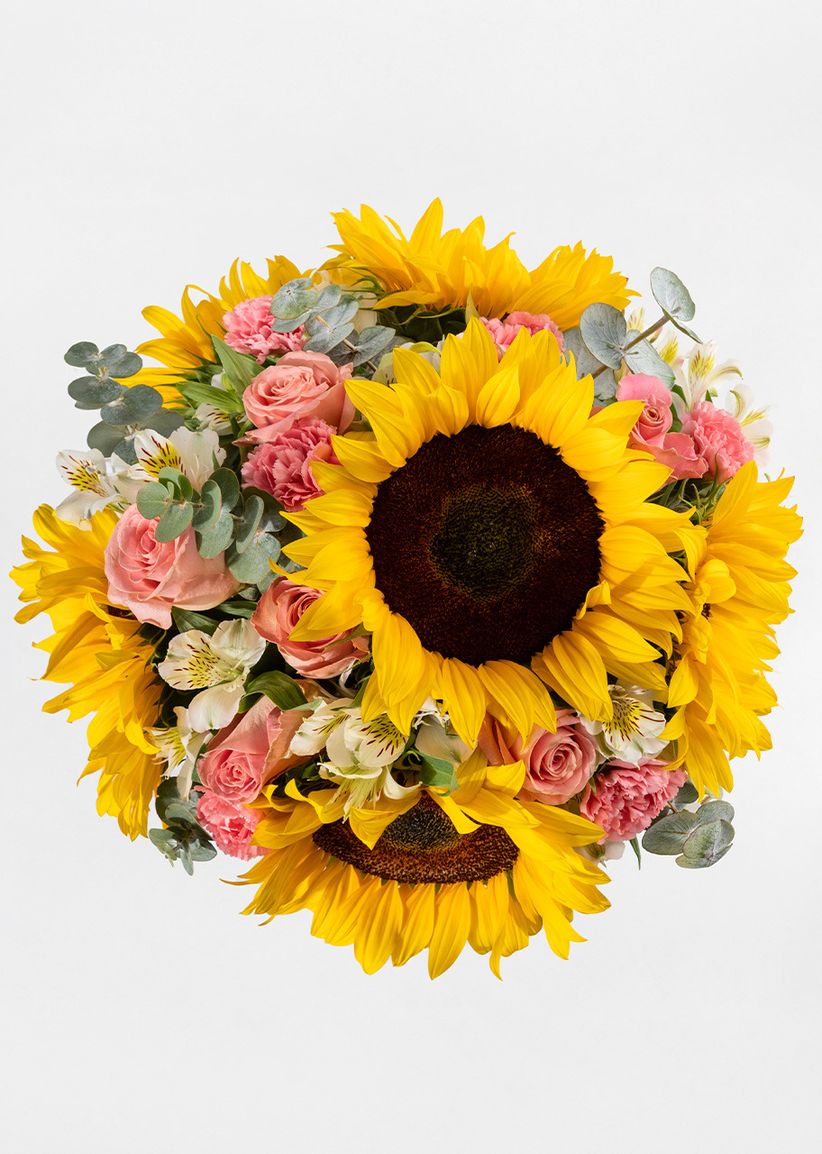 Imagen para Arreglo de Girasoles y Rosas - 3