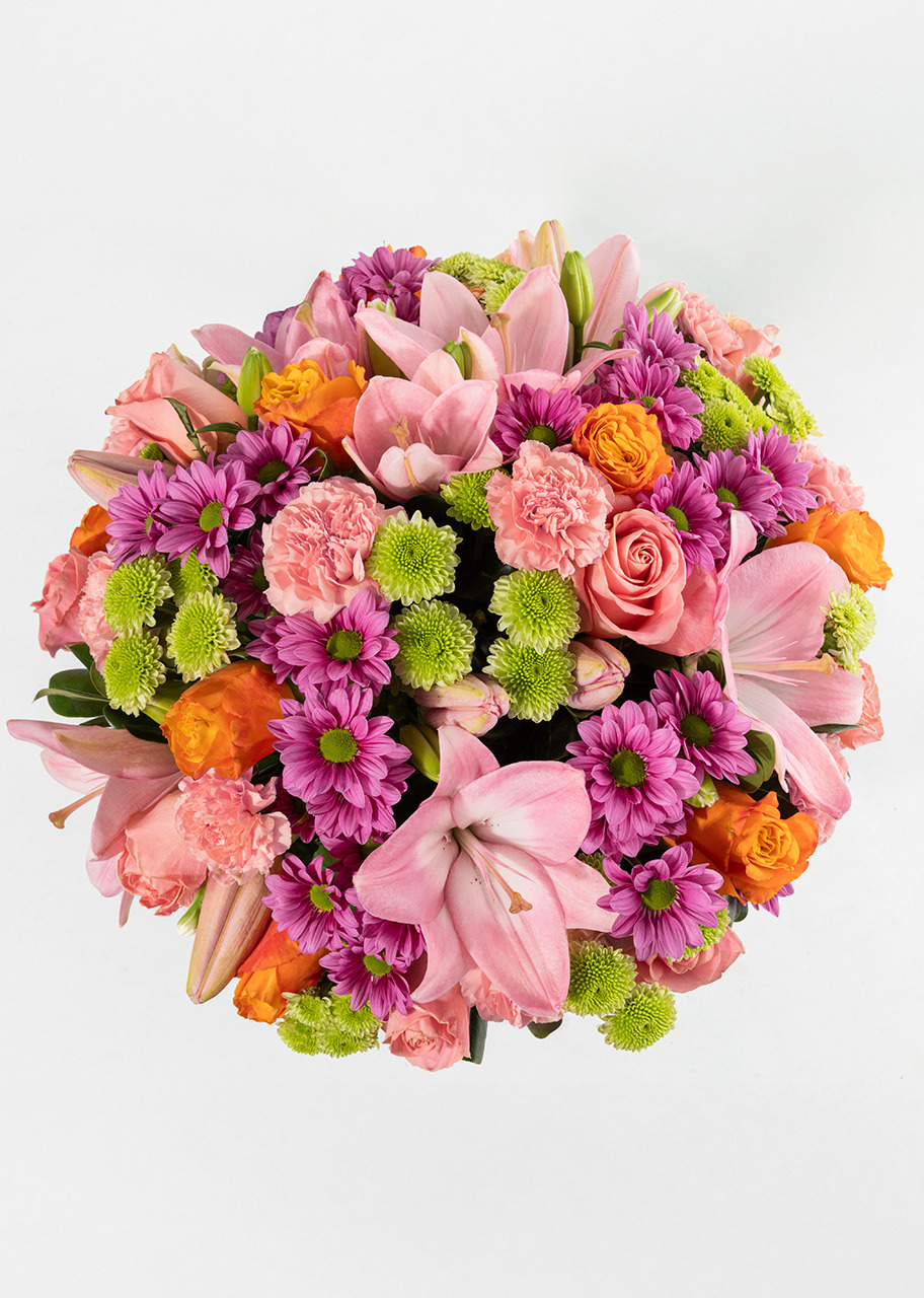 Imagen para Dulzura Arreglo de Lilis Rosas y Margaritas - 3