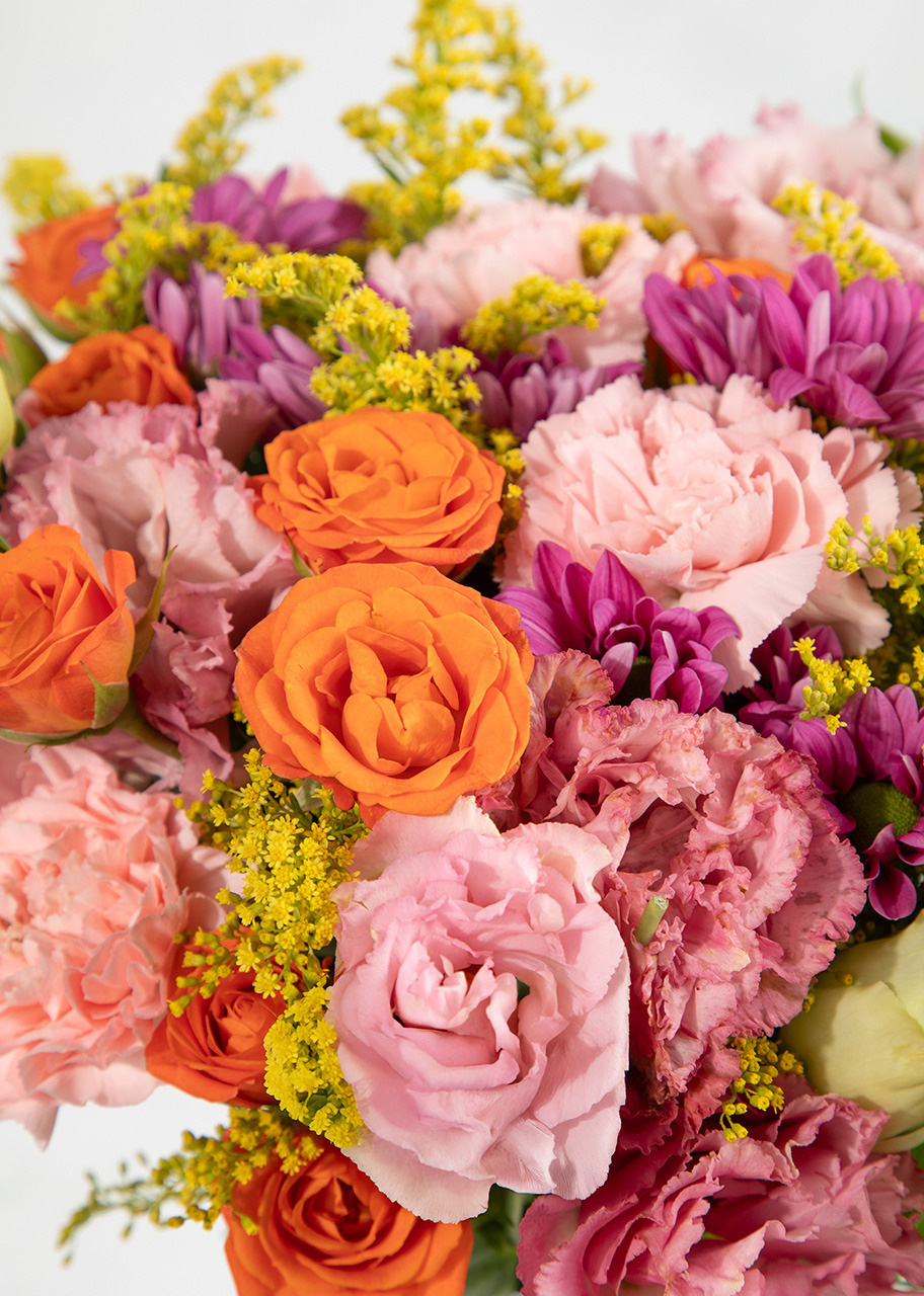 Imagen para Arreglo de Lisianthus Rosa y Margaritas - 3