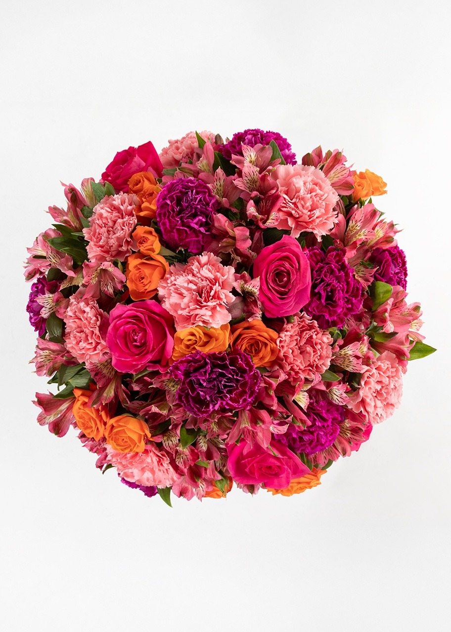 Imagen para Arreglo de Rosas Rosas y Claveles - 3