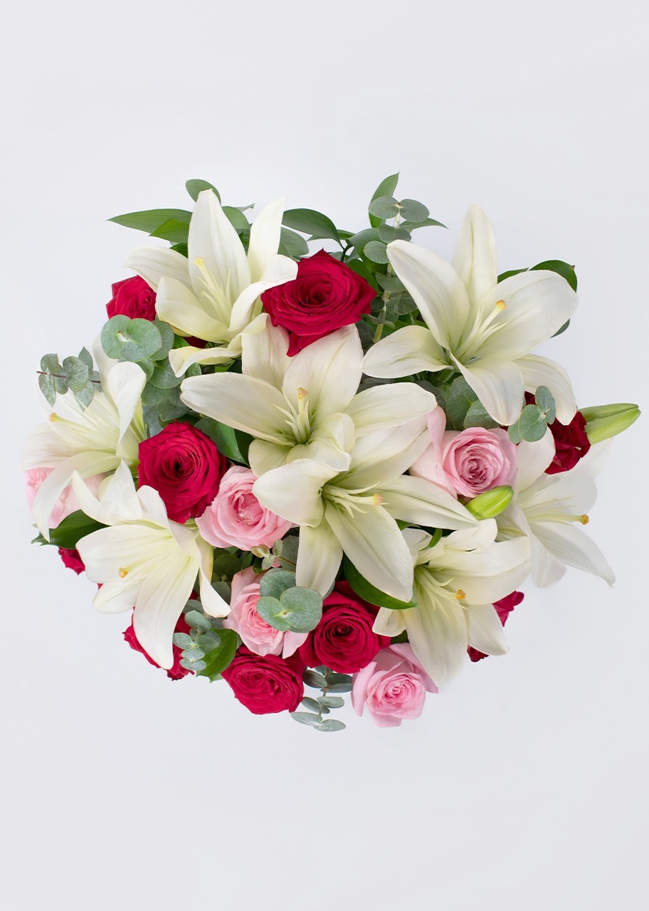 Imagen para Arreglo de Rosas y Lilys - 3