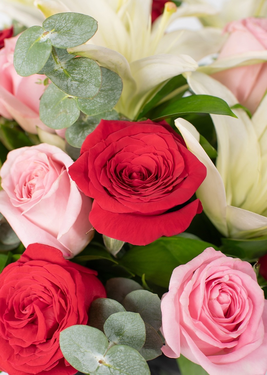 Imagen para Arreglo de Rosas y Lilys - 4