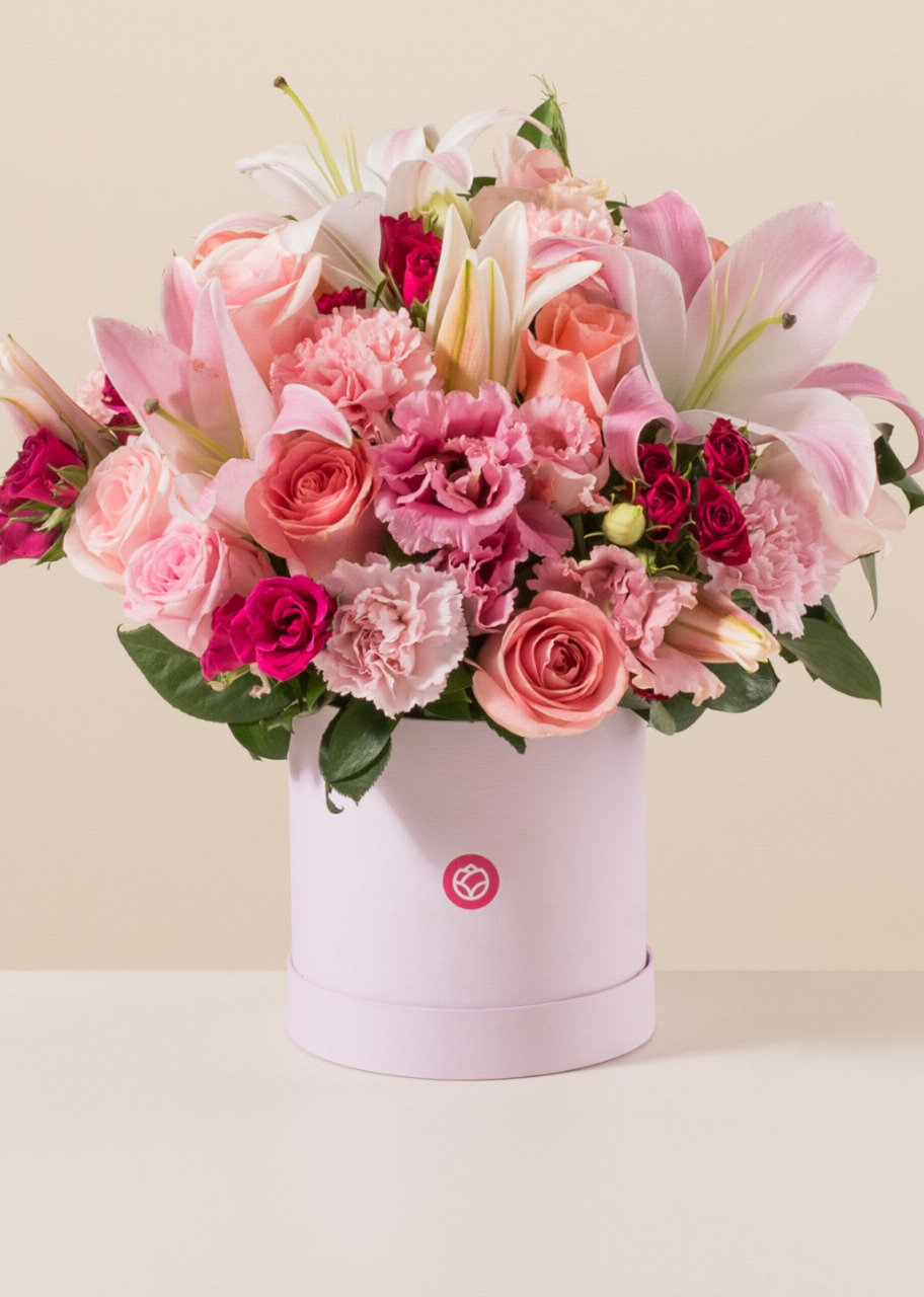Imagen para Arreglo de Rosas y Stargazers - 1