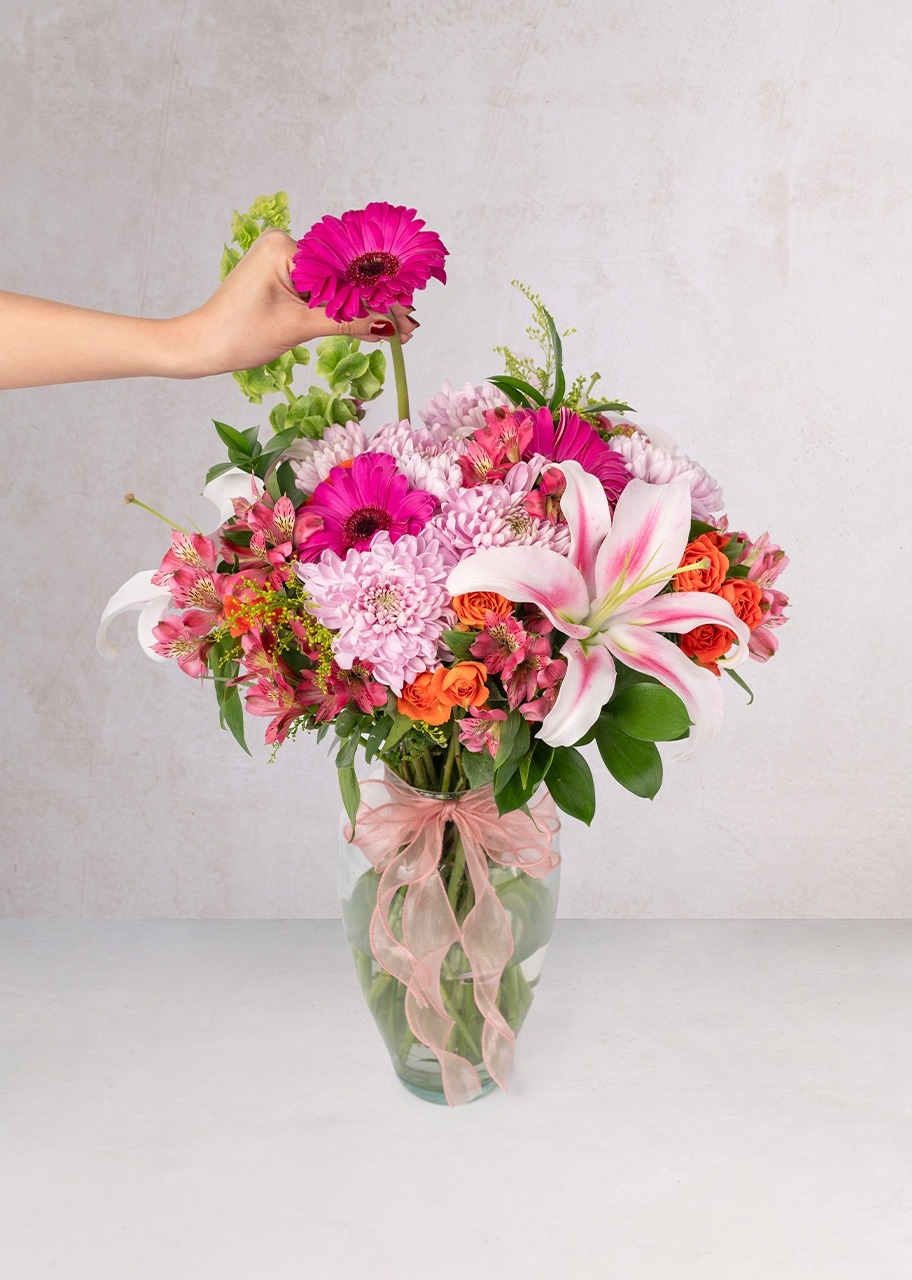 Imagen para Arreglo de Roxanas y Gerberas - 2