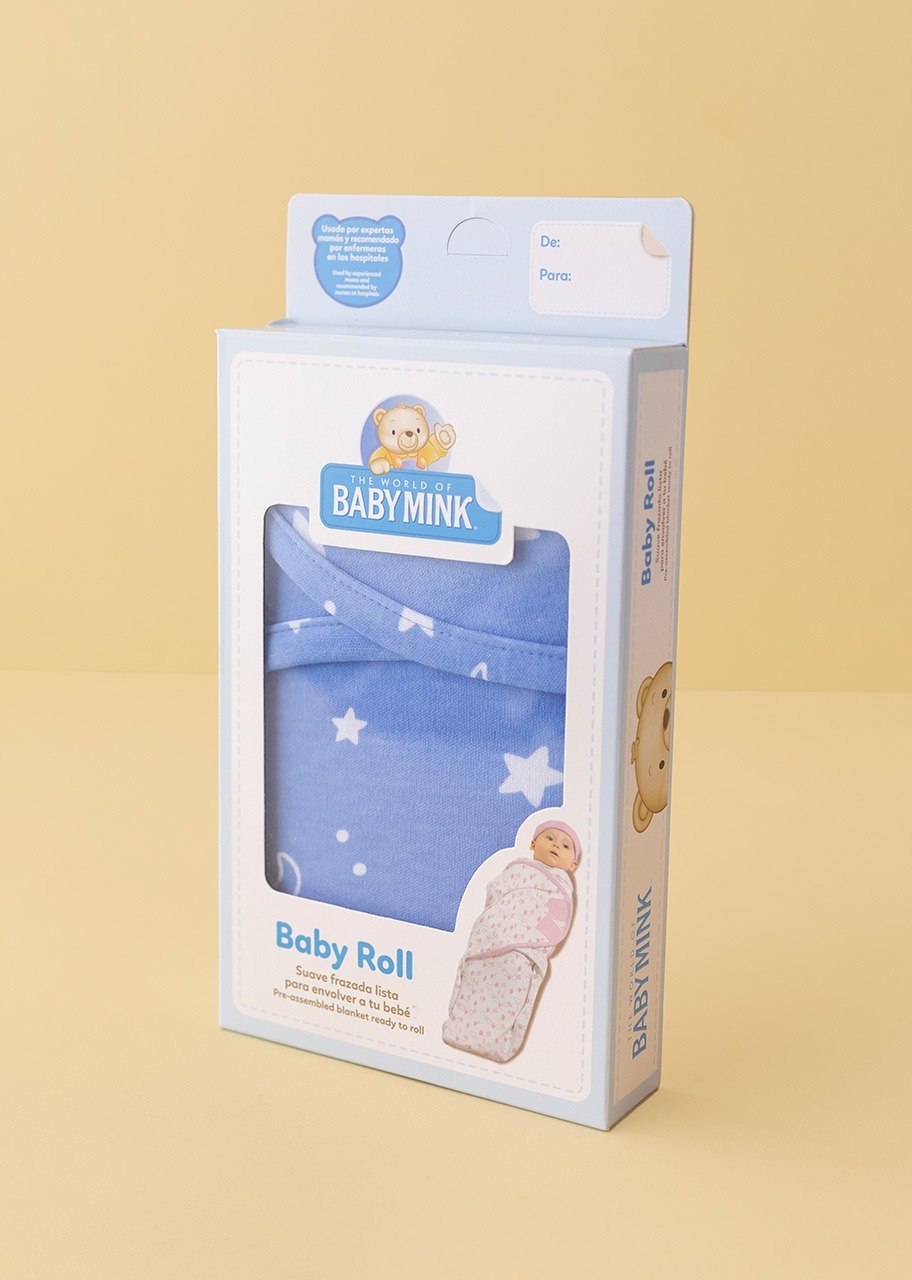 Baby Roll Azul Baby Mink