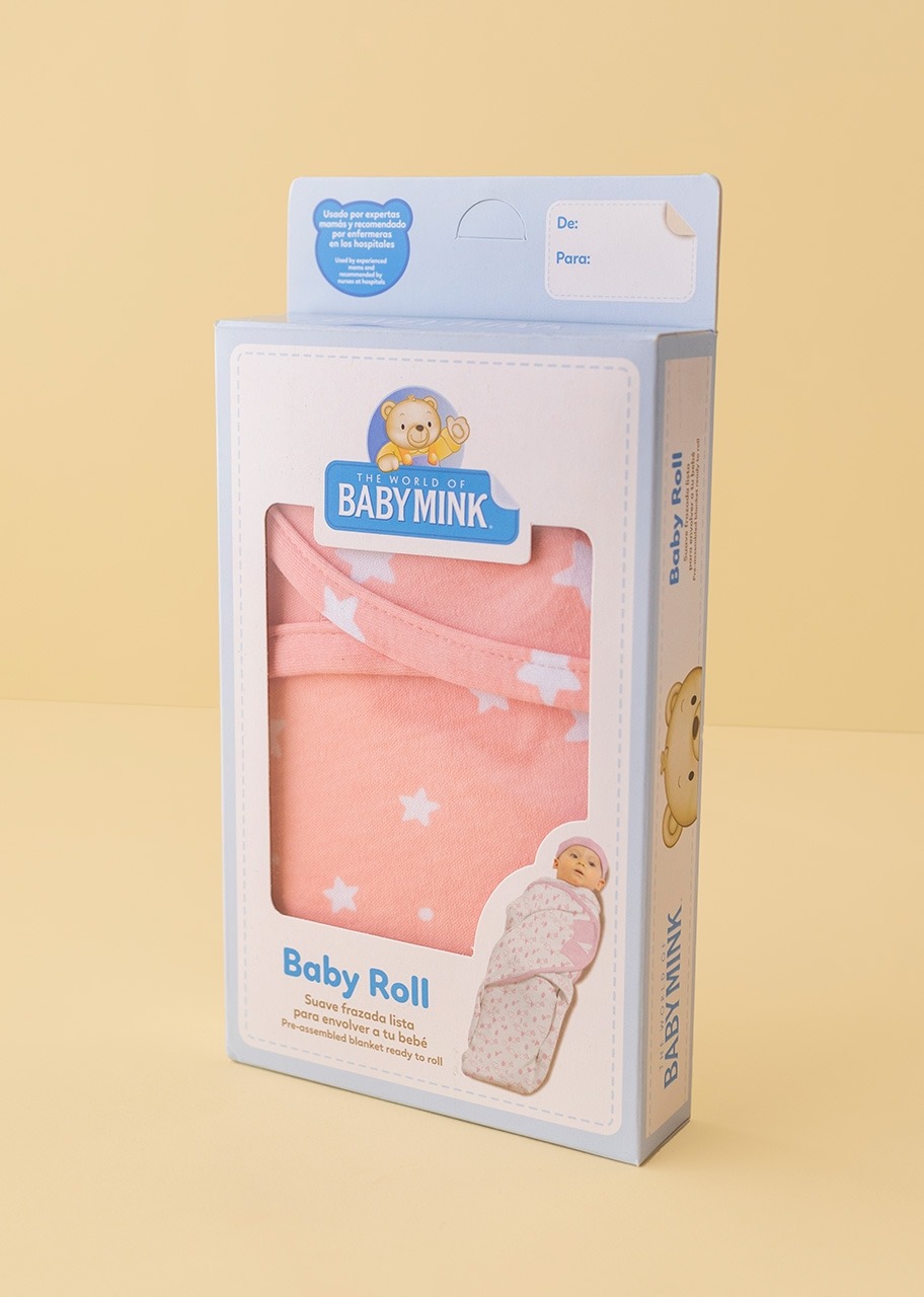 BABY ROLL BABY MINK ROSA
