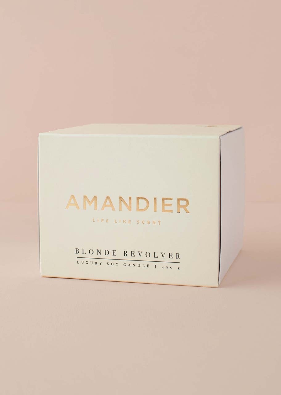Imagen para Vela Blonde Revolver Amandier 420 gr - 5