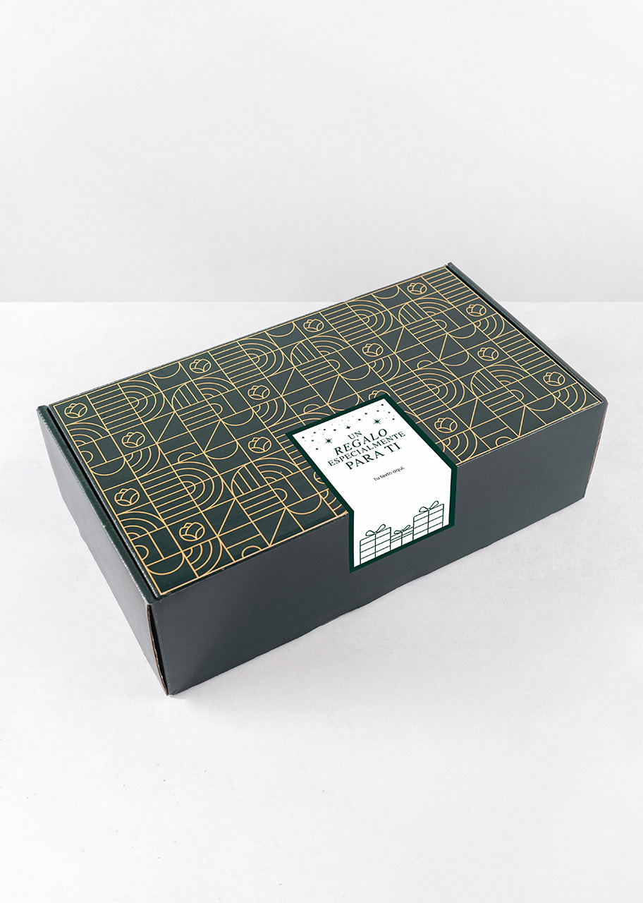 Imagen para Caja Personalizada Etiqueta con Beringer, Mix Salado y Toffee - 6