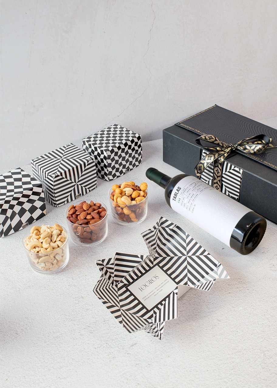 Imagen para Regalo con Vino Tinto y Botanas  - 2