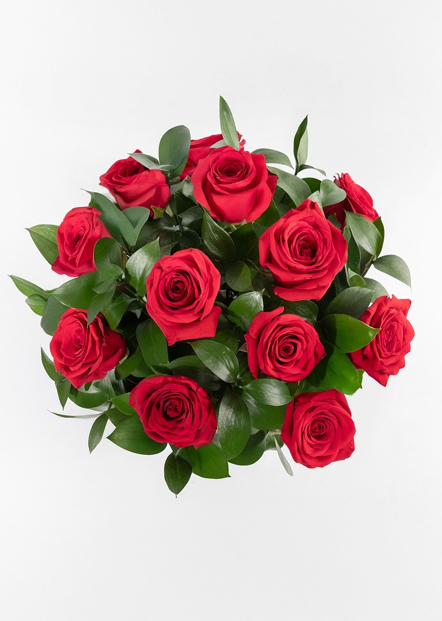 Imagen para Clásico Amor con 12 Rosas Rojas - 3