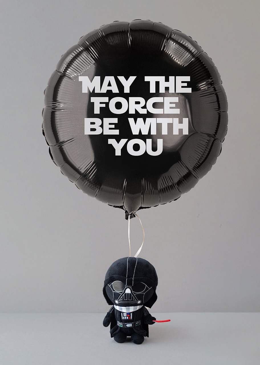 Imagen para Globo Star Wars con Peluche Darth Vader - 1