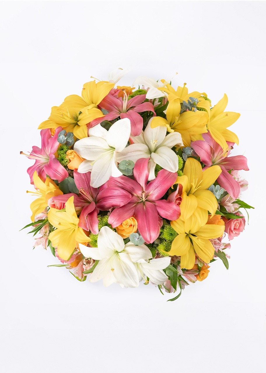 Imagen para Euforia Floral con Combinación de Lilys - 3