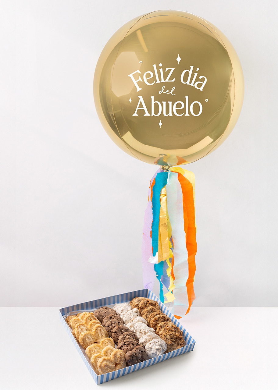 Imagen para Galletas Surtidas La Casita con Globo Esfera Abuelos - 1
