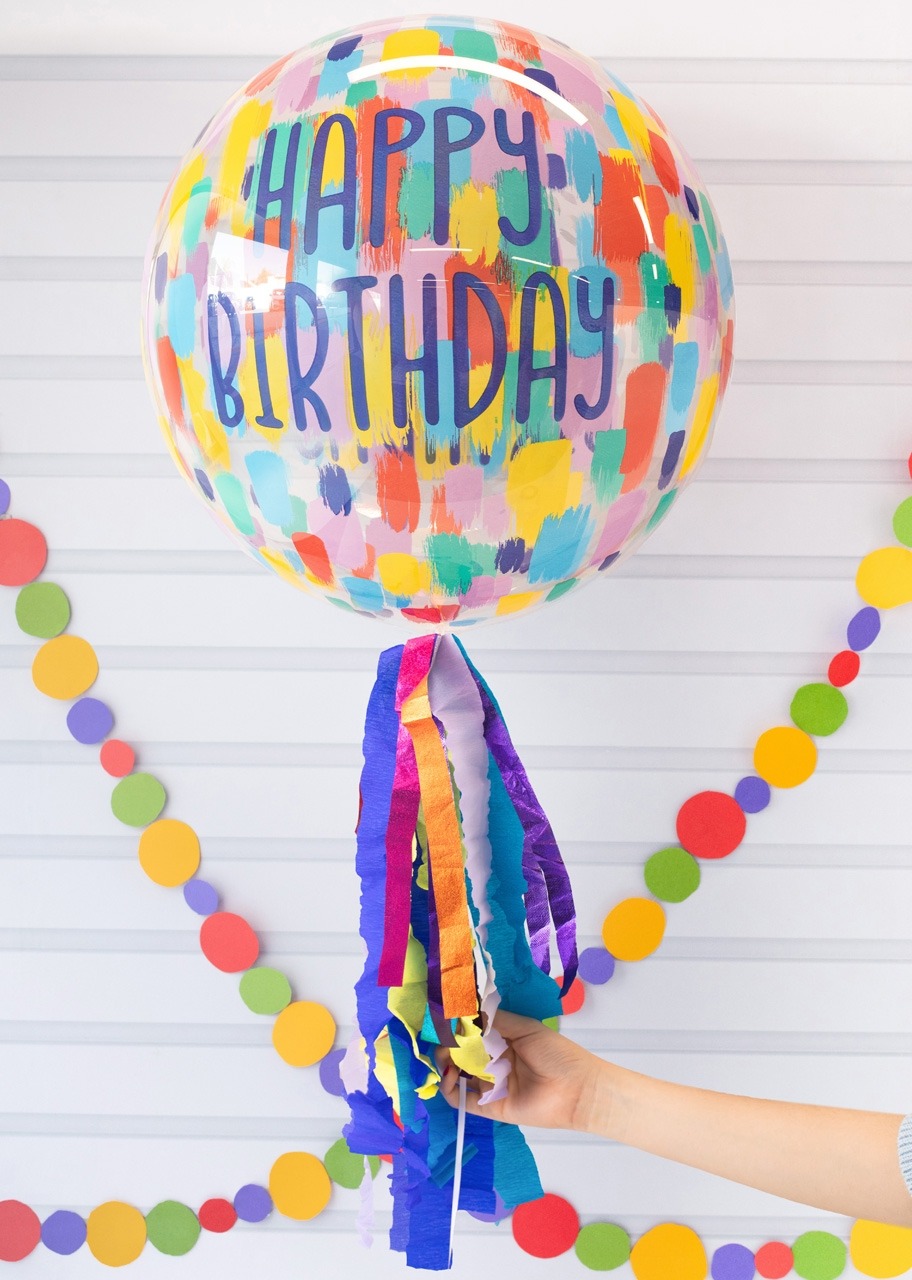 Imagen para Globo Burbuja "Happy Birthday" - 2