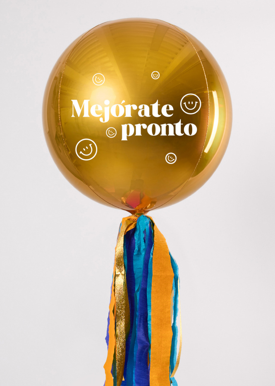 Imagen para Globo Esfera Mejórate Pronto - 1