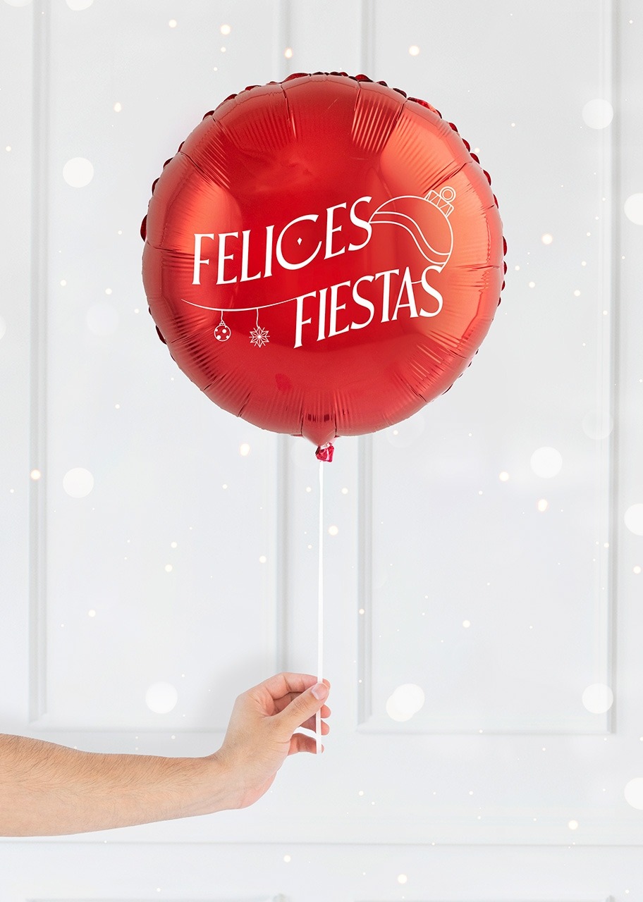 Imagen para Noche Buena con Globo "Felices Fiestas" - 2