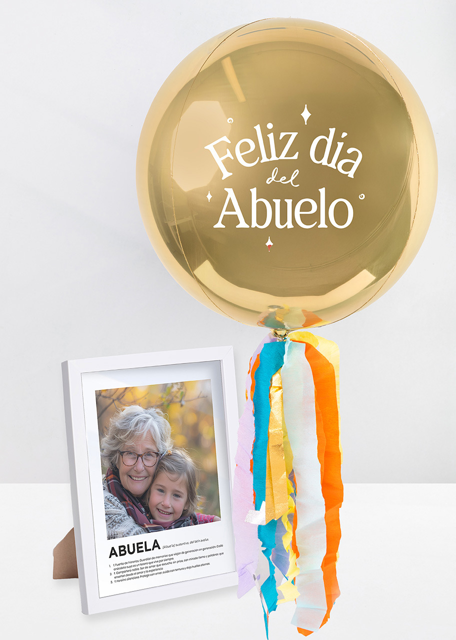 Imagen para Marco Abuela con Globo Esfera - 1
