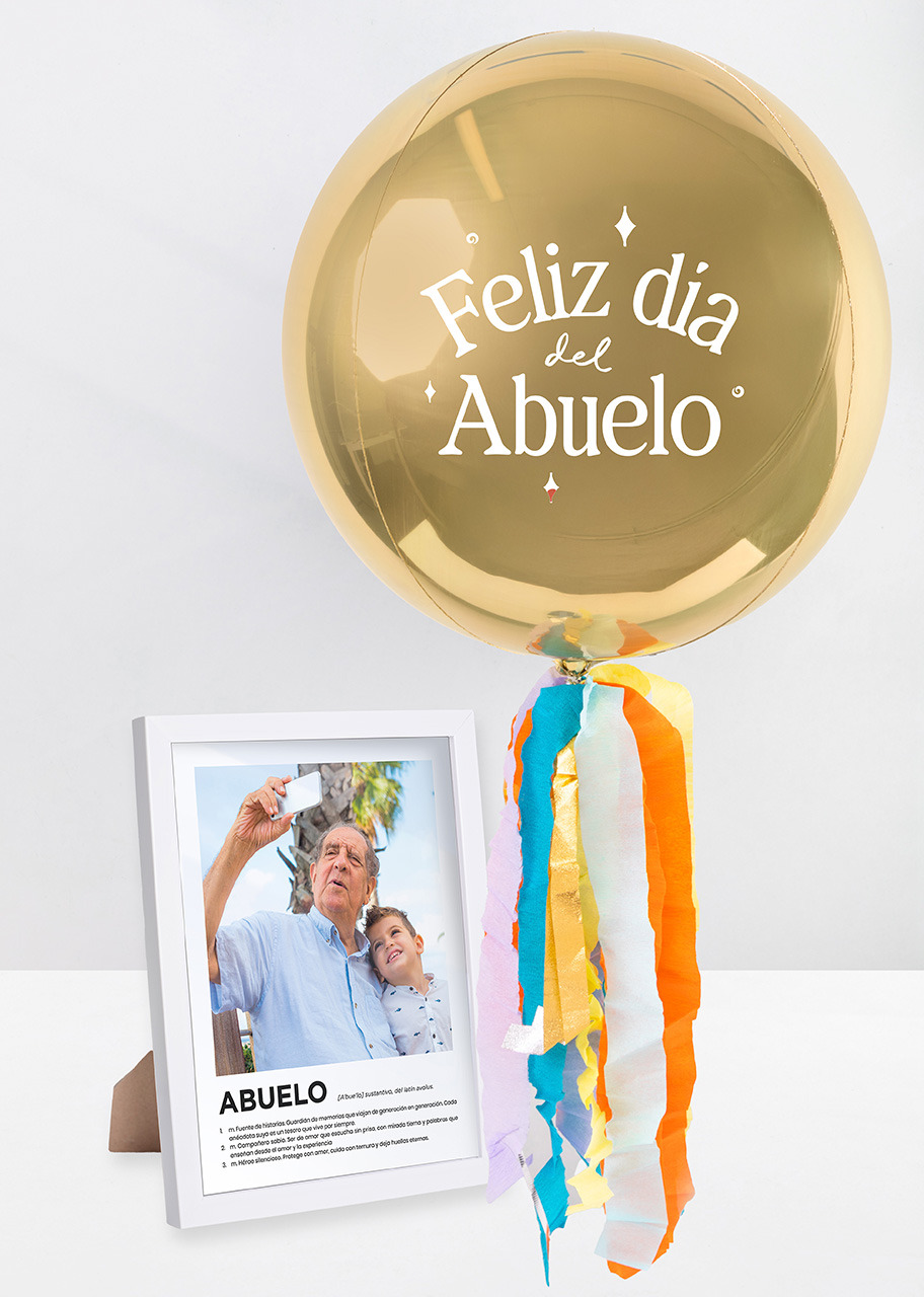 Imagen para Marco Abuelo con Globo Esfera - 1
