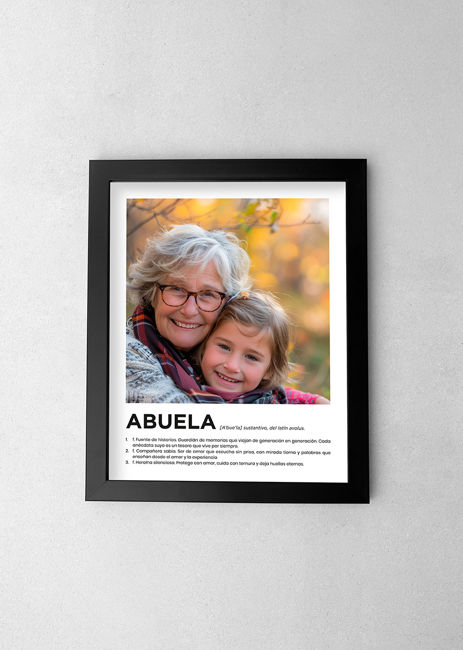 Imagen para Marco Personalizado Abuela - 1