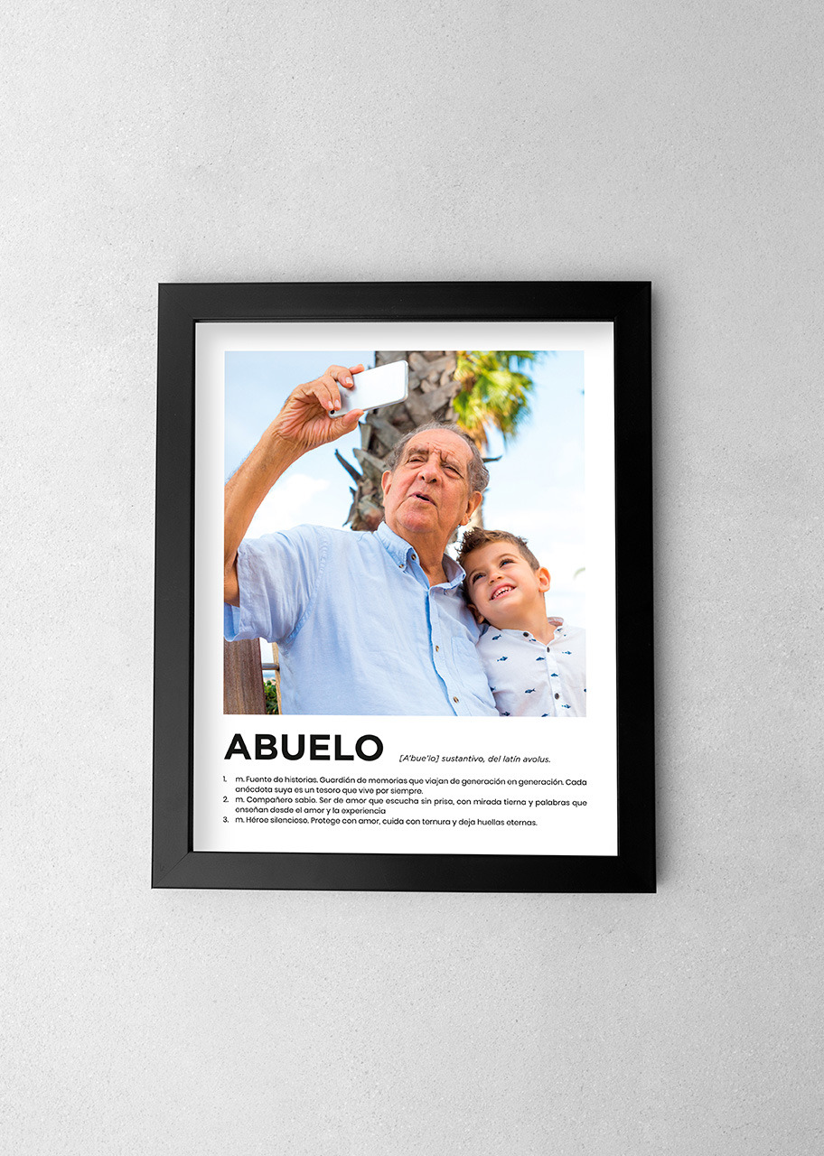 Imagen para Marco Personalizado Abuelo - 1