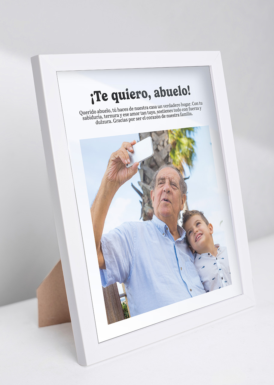 Imagen para Marco Personalizado Te Quiero Abuelo - 1