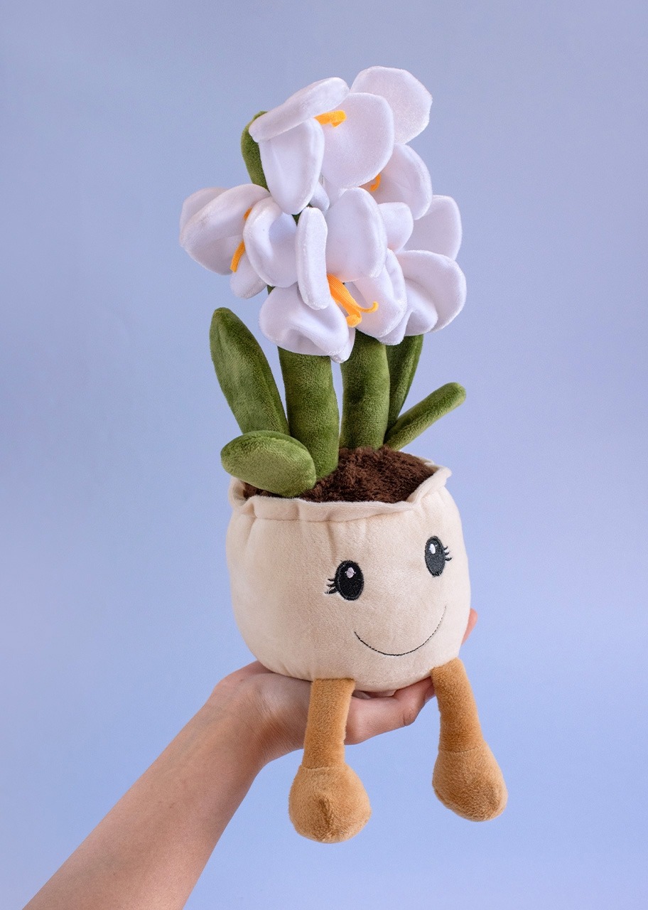 Imagen para Globo Esfera Cumpleañera con Orquidea de Peluche - 2