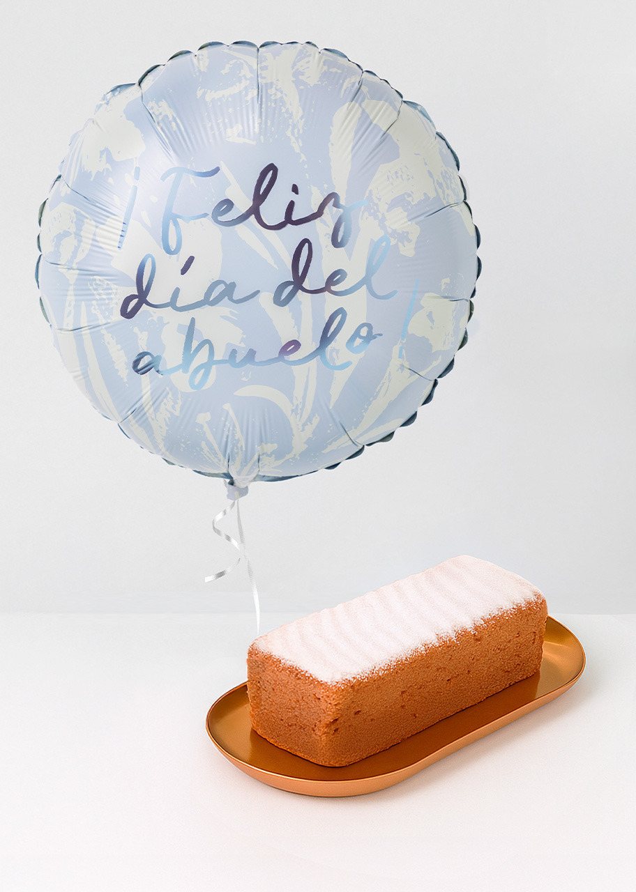 Imagen para Pan de Cajeta con Globo ''Feliz Día del Abuelo'' - 1