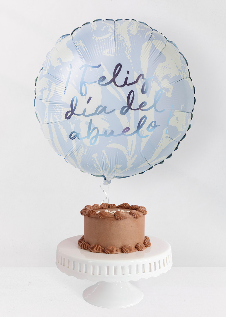 Imagen para Pastel Día del Abuelo con Globo "Feliz Día del Abuelo" - 1