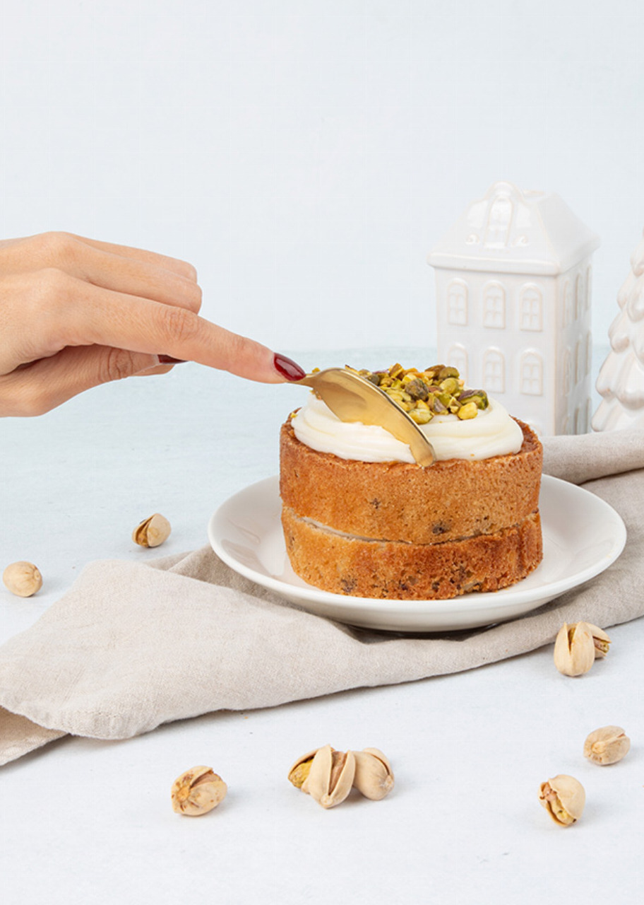 Imagen para Pastel Individual Pistache Navidad La Divinata - 2