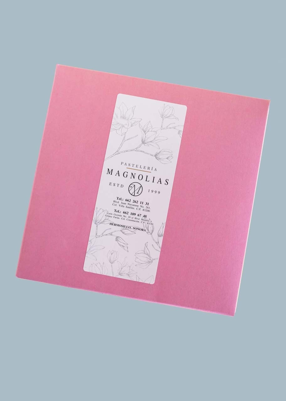 Imagen para Pastel Vainilla Cocoa Magnolias - 2