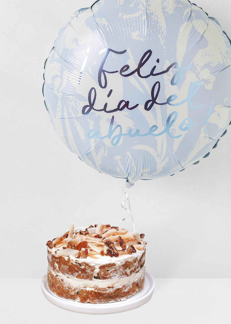 Imagen para Pastel de Zanahoria sin azucar Florence y Globo Abuelos - 1