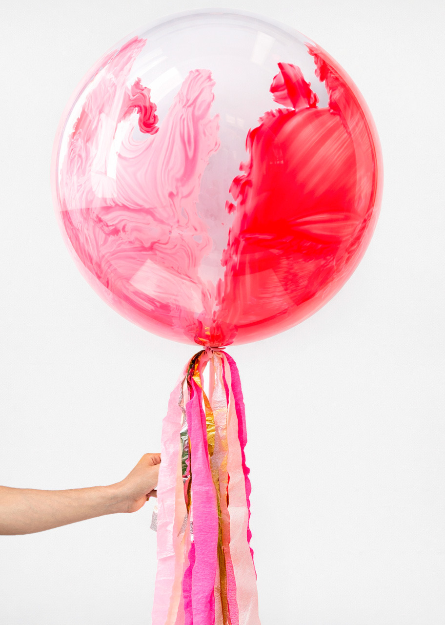 Imagen para Personaliza Globo Burbuja "Pink Flame" - 2