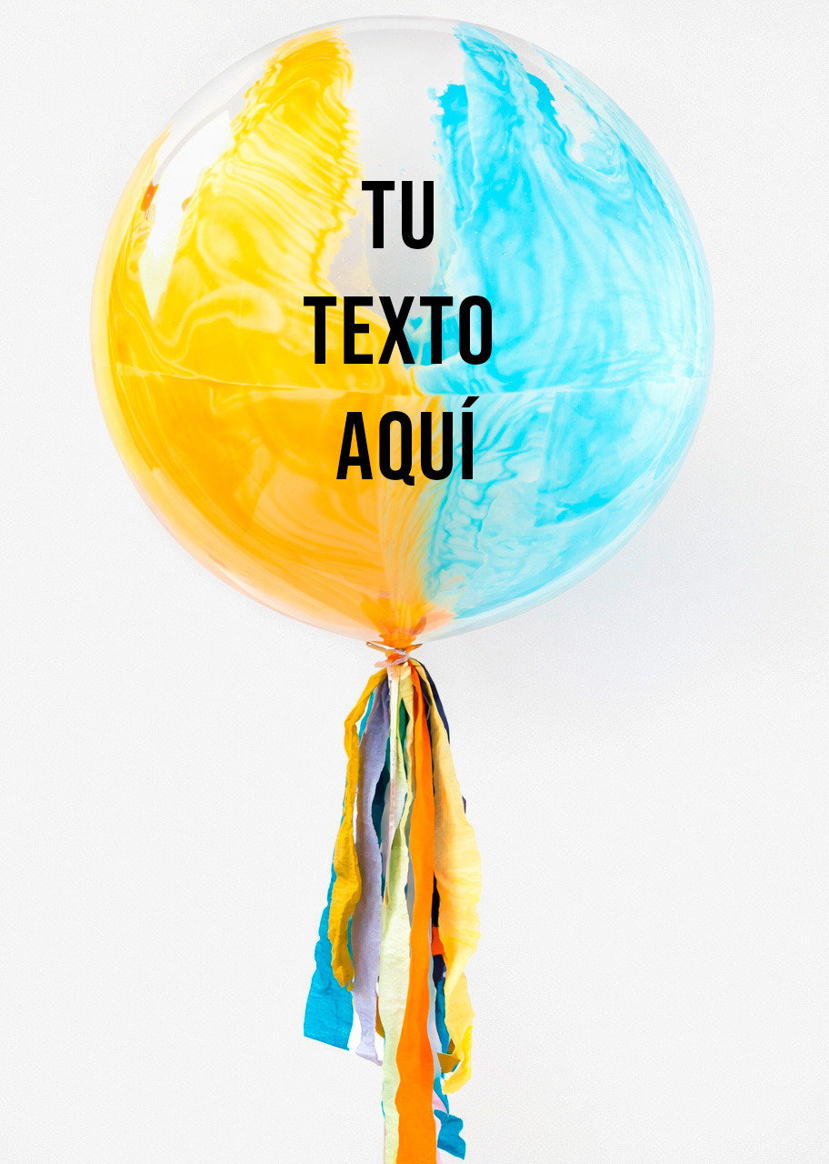 Imagen para Personaliza Globo Burbuja "Sunrise Breeze" - 1
